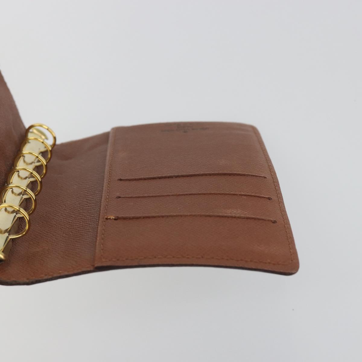 LOUIS VUITTON Monogram Agenda PM Day Planner Cover R20005 LV Auth 194636