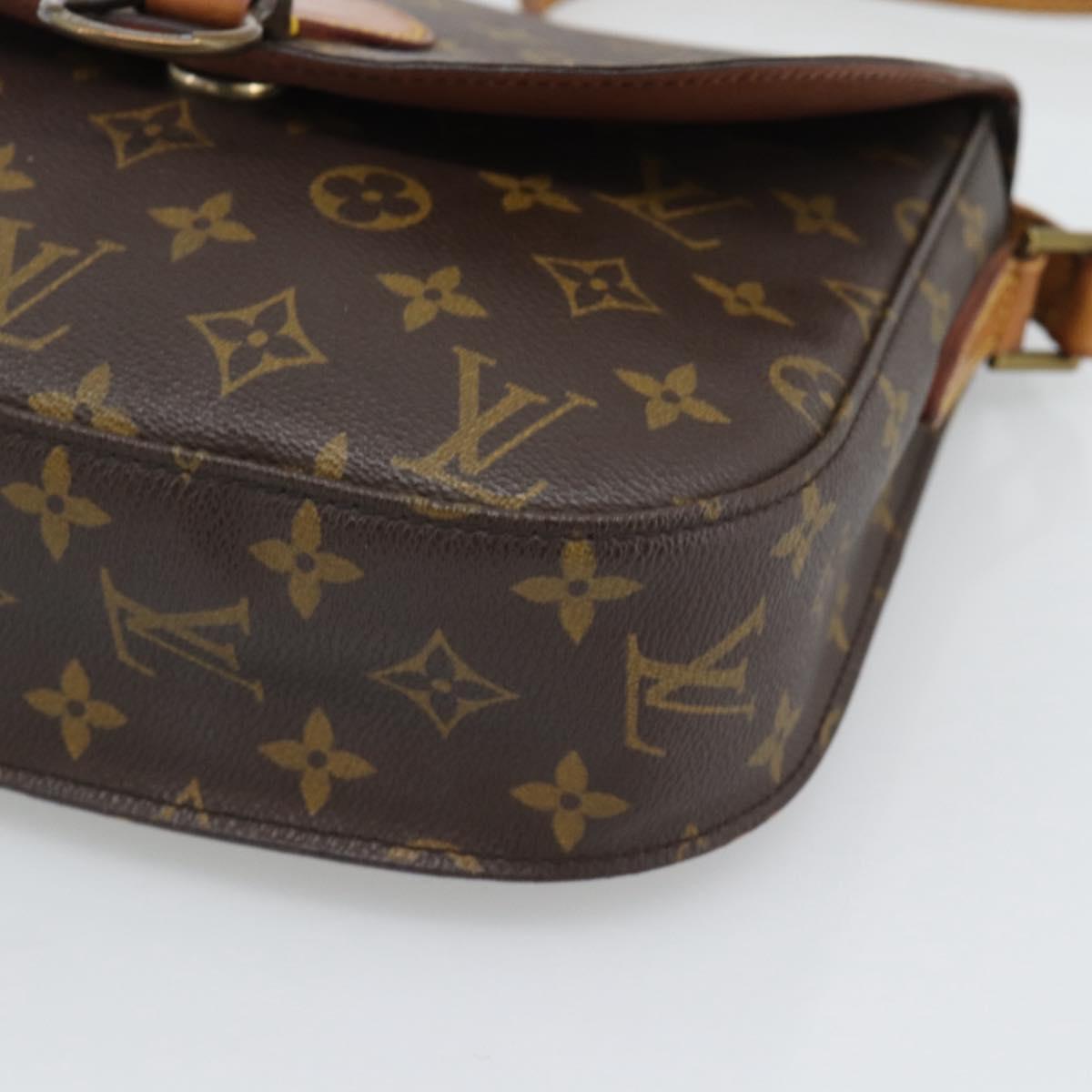 LOUIS VUITTON Monogram Saint Cloud GM Shoulder Bag M51242 LV Auth 194637