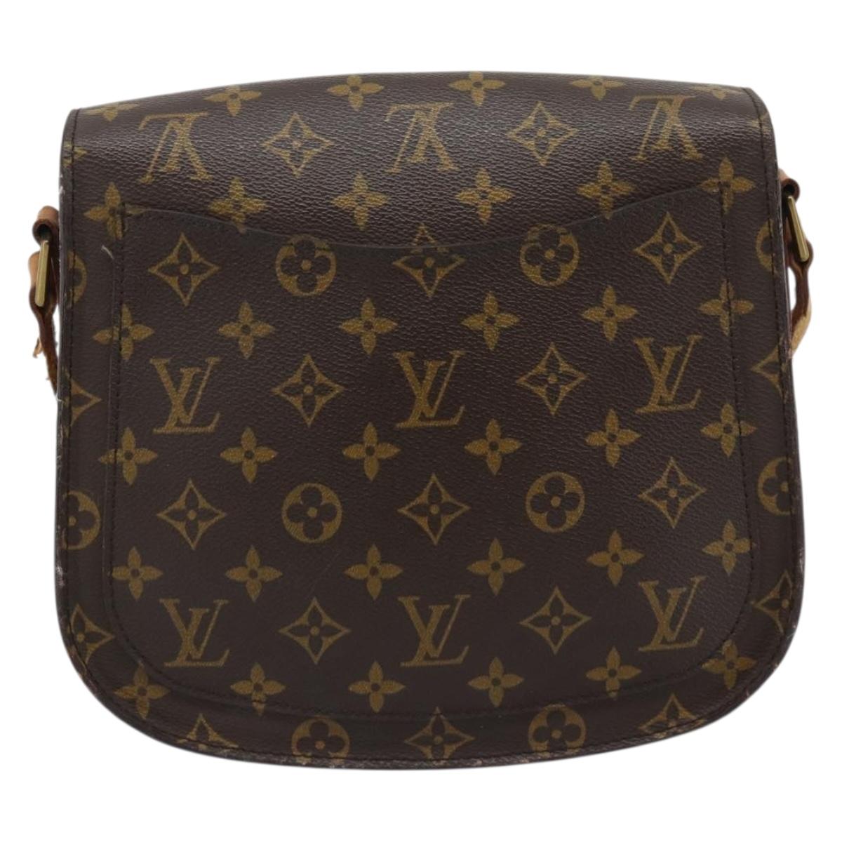 LOUIS VUITTON Monogram Saint Cloud GM Shoulder Bag M51242 LV Auth 194637