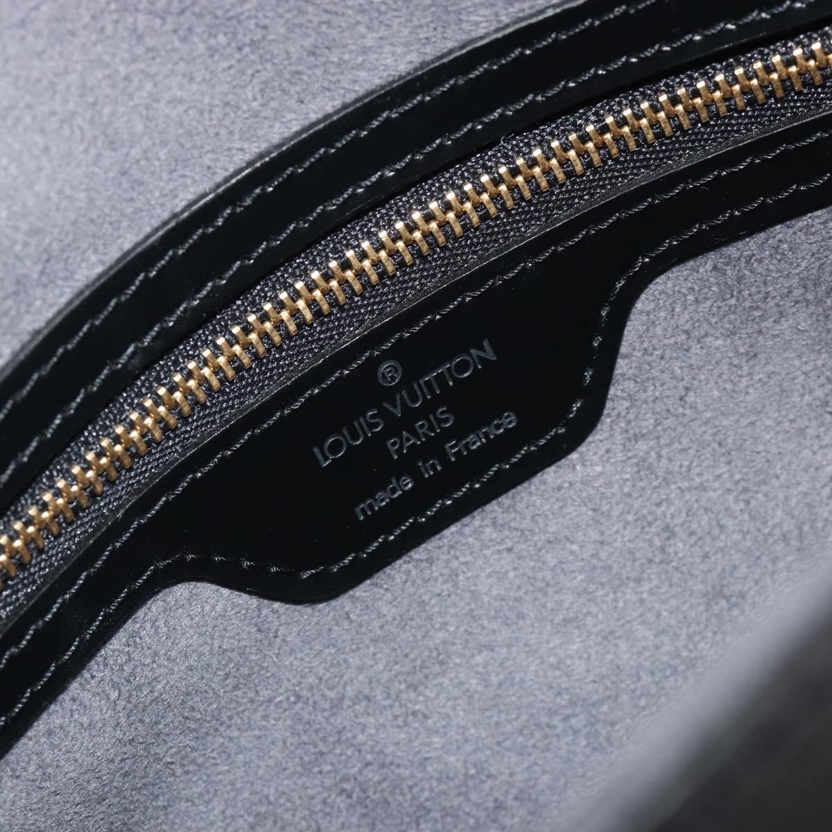 LOUIS VUITTON Epi Mini Looping Shoulder Bag SPO Black LV Auth 194642SM