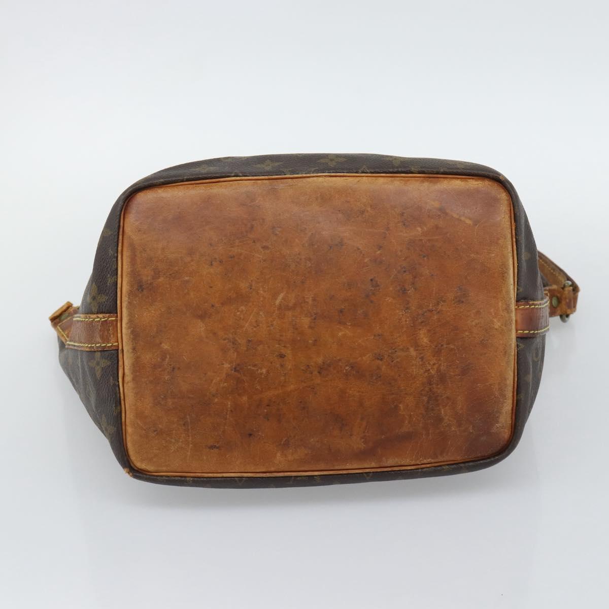 LOUIS VUITTON Monogram Petit Noe Shoulder Bag M42226 LV Auth 194644