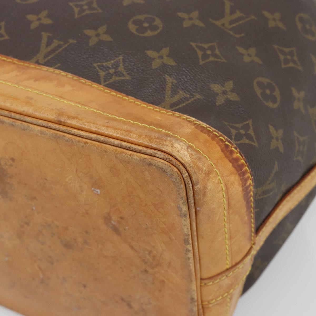LOUIS VUITTON Monogram Noe Shoulder Bag M42224 LV Auth 194654