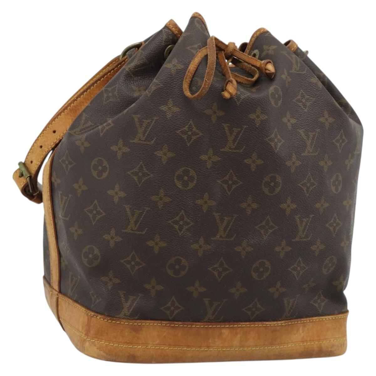 LOUIS VUITTON Monogram Noe Shoulder Bag M42224 LV Auth 194654