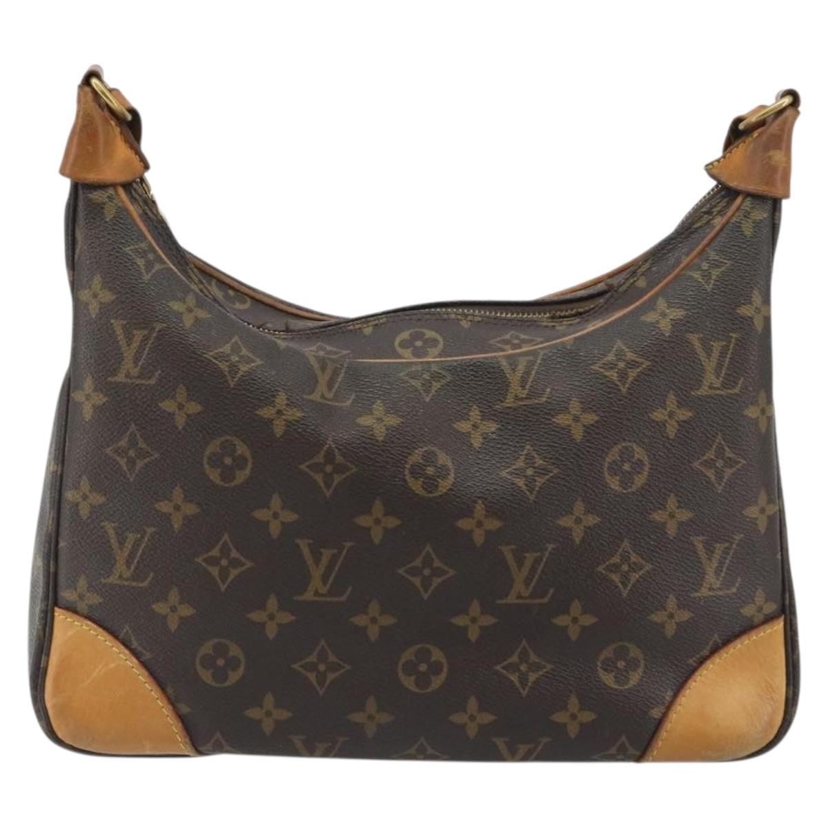 LOUIS VUITTON Monogram Boulogne 30 Shoulder Bag M51265 LV Auth 194665
