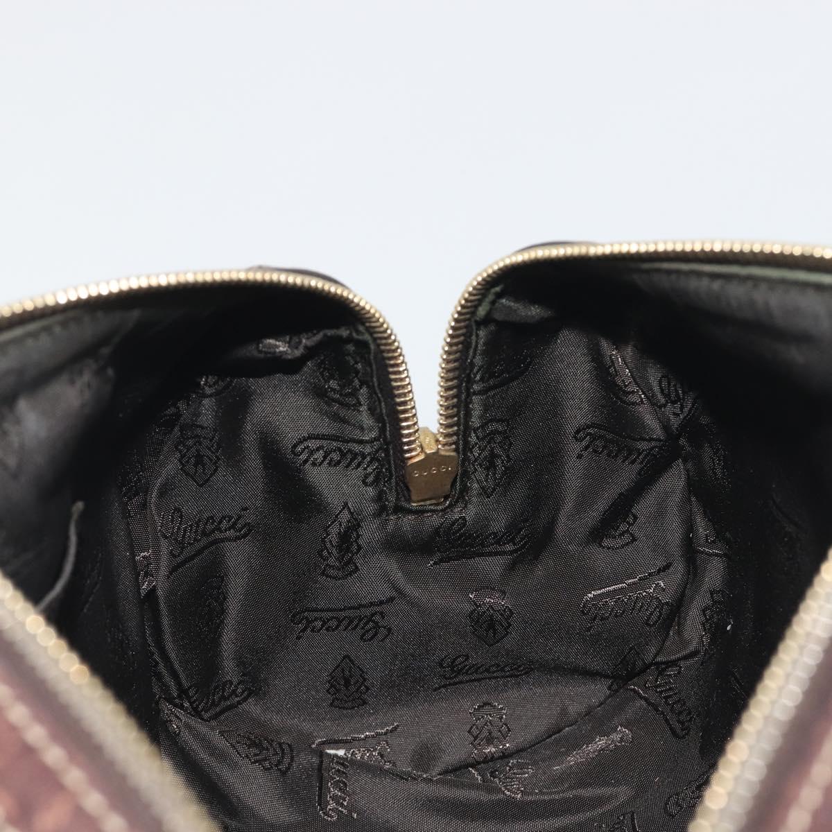 GUCCI GG Crystal Duchessa Boston Bag Coated Canvas Beige Gold 181485 Auth 194676