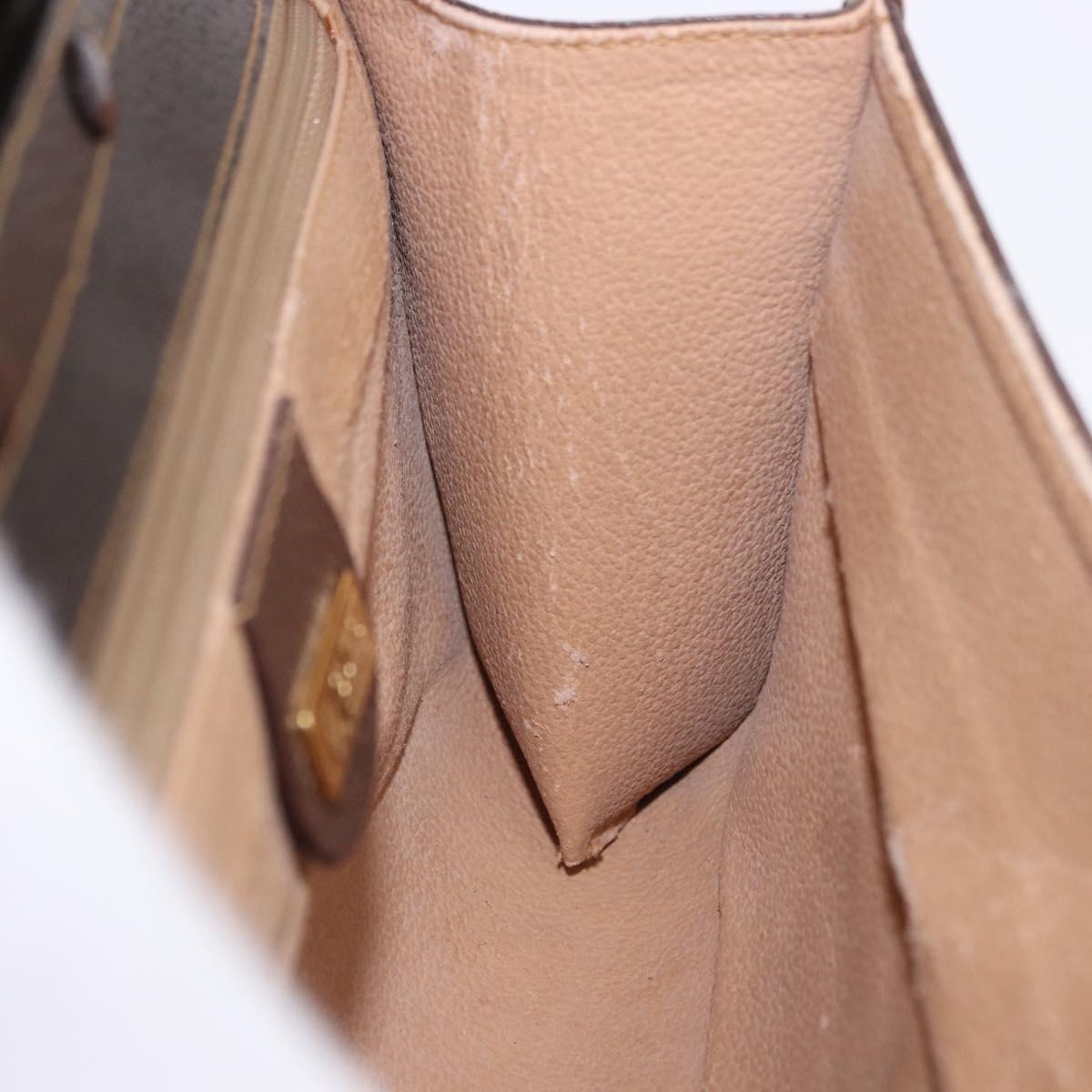 GUCCI GG Supreme Shoulder Bag PVC Beige Gold 004 89 0265 Auth 194677