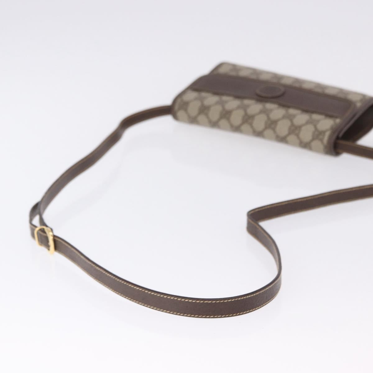 GUCCI GG Supreme Shoulder Bag PVC Beige Gold 004 89 0265 Auth 194677
