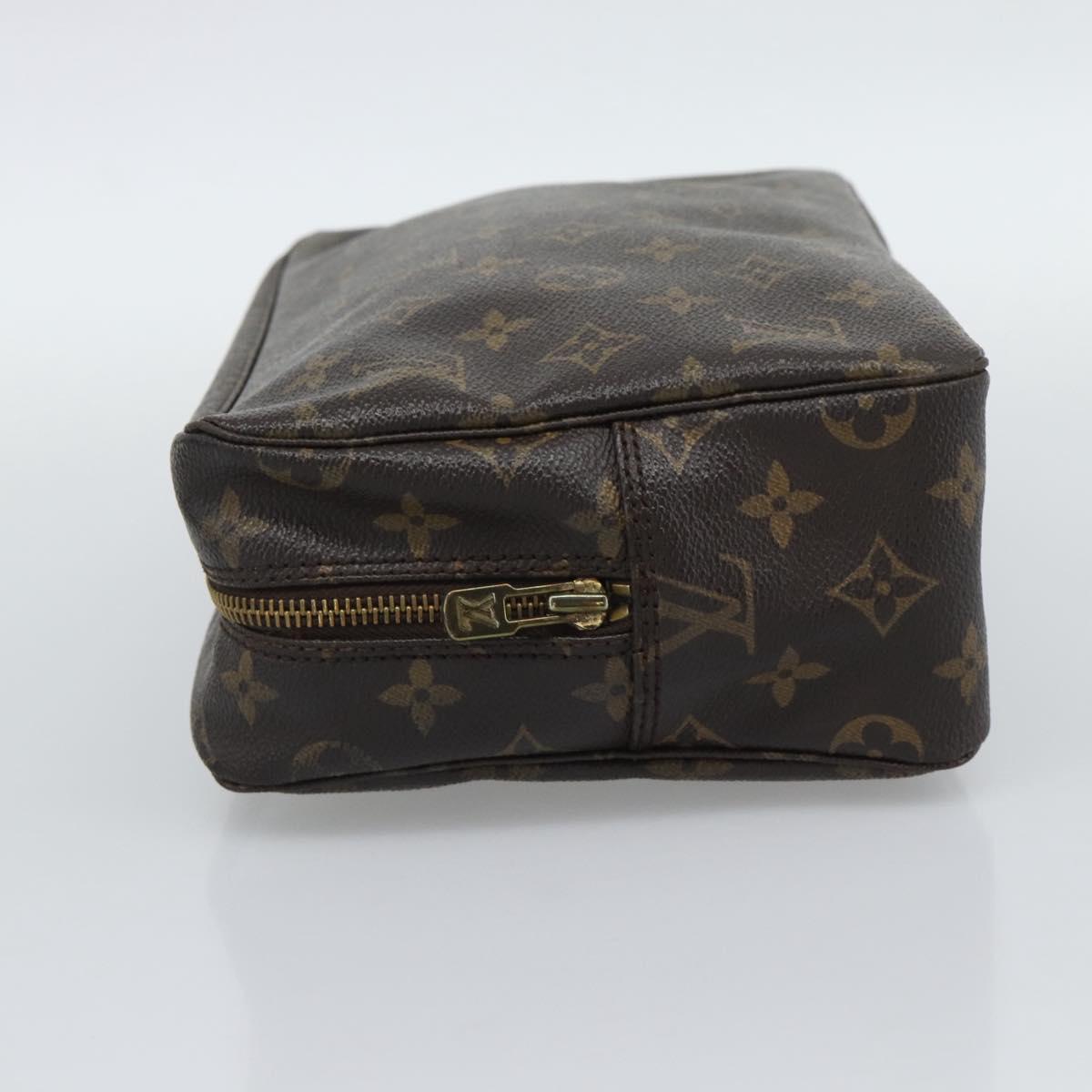 LOUIS VUITTON Monogram Trousse Toilette 28 Clutch Bag M47522 LV Auth 194681