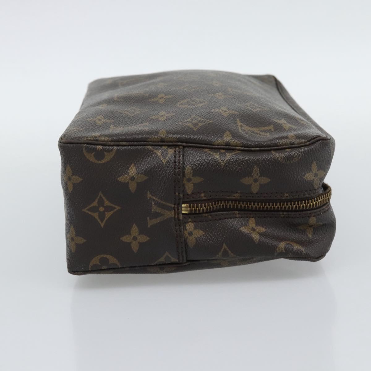 LOUIS VUITTON Monogram Trousse Toilette 28 Clutch Bag M47522 LV Auth 194681