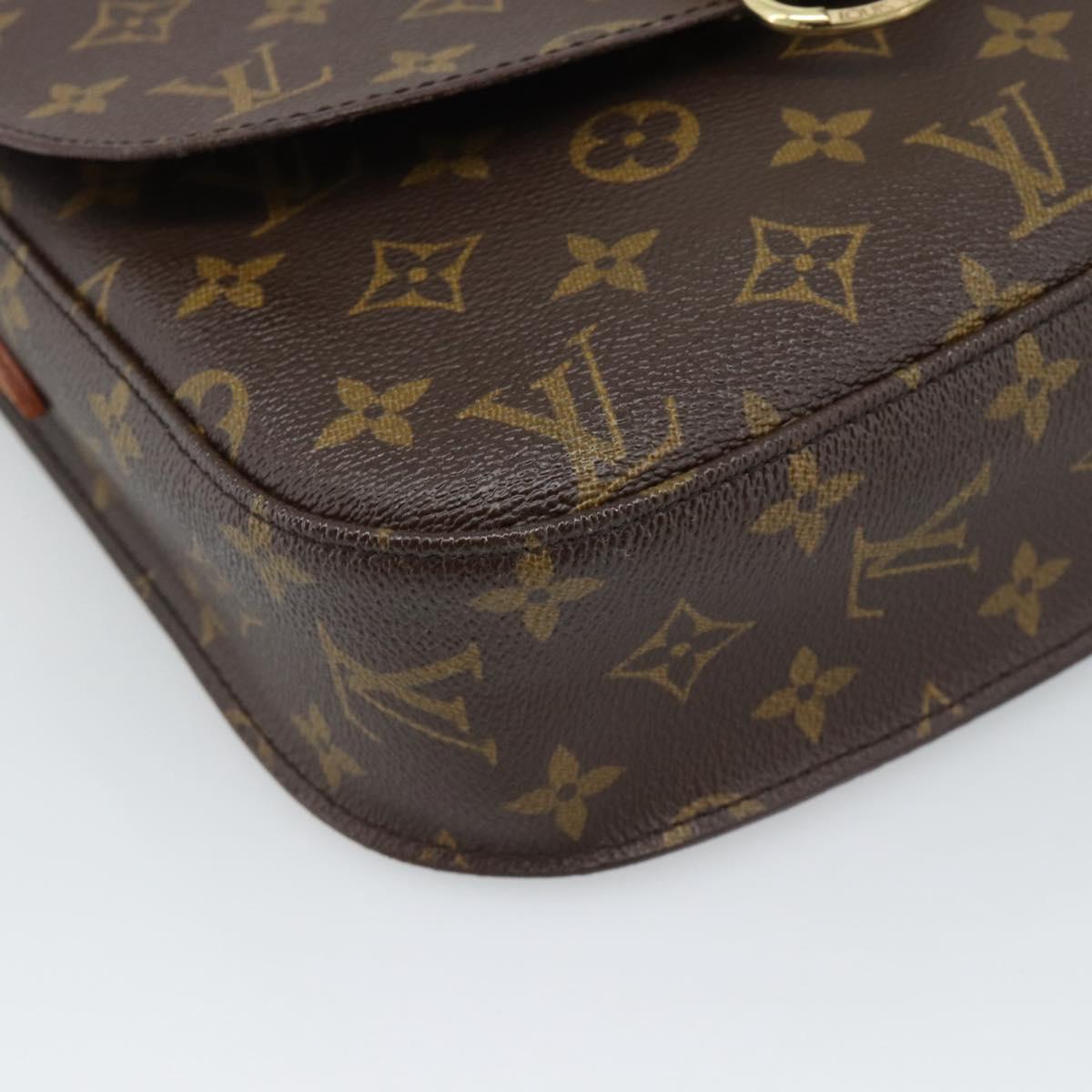 LOUIS VUITTON Monogram Saint Cloud GM Shoulder Bag M51242 LV Auth 194682A