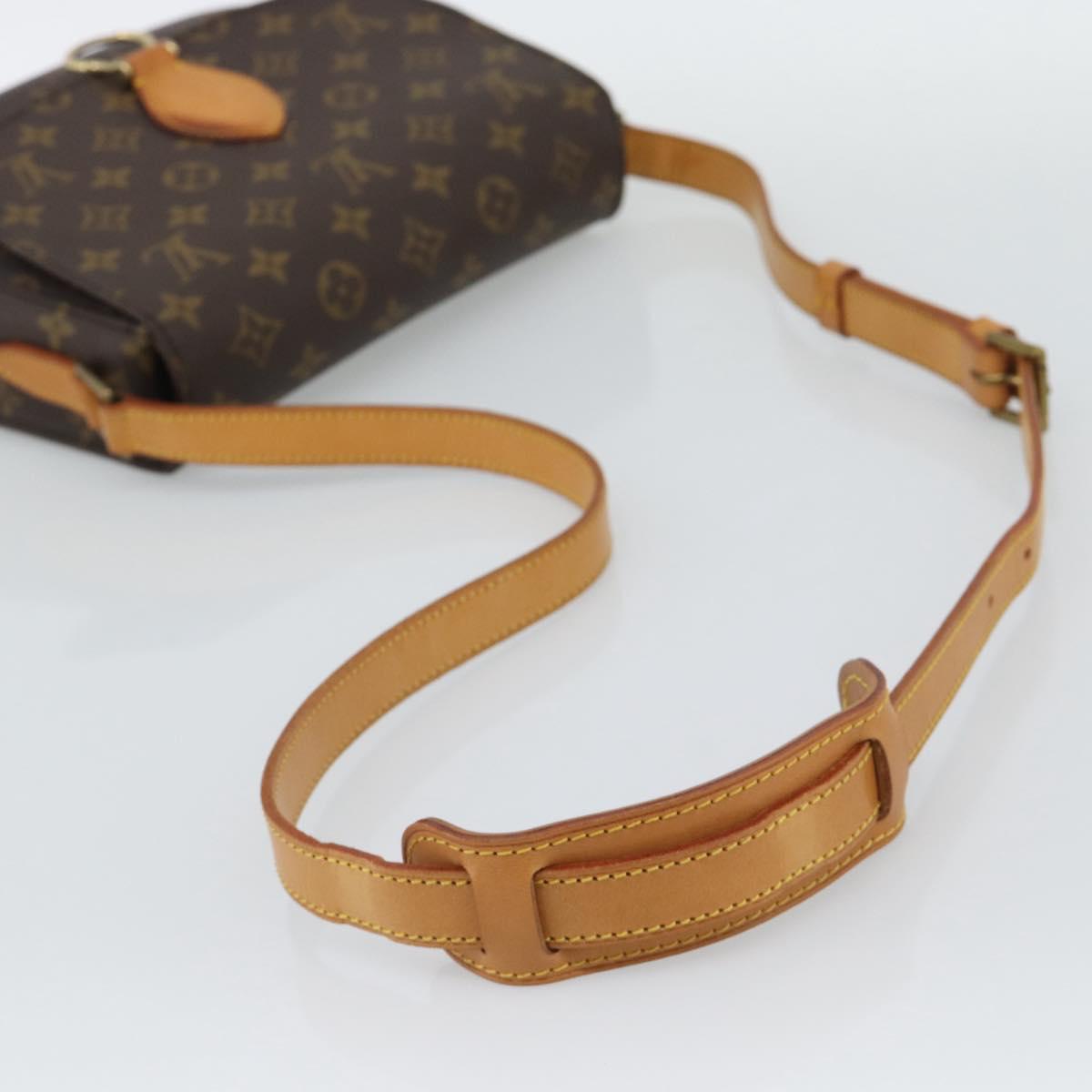 LOUIS VUITTON Monogram Saint Cloud GM Shoulder Bag M51242 LV Auth 194682A
