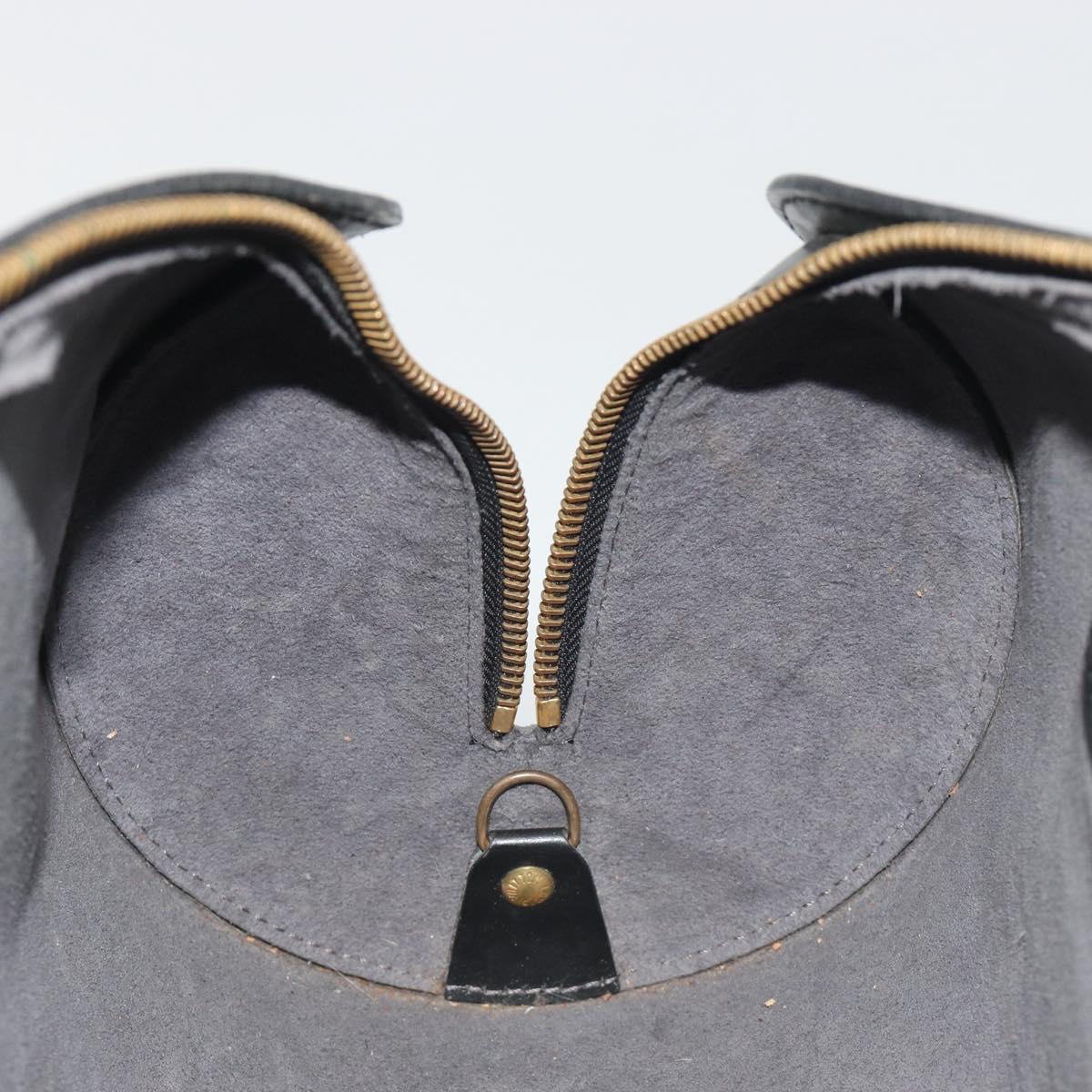 LOUIS VUITTON Epi Soufflot Hand Bag Black M52222 LV Auth 194686