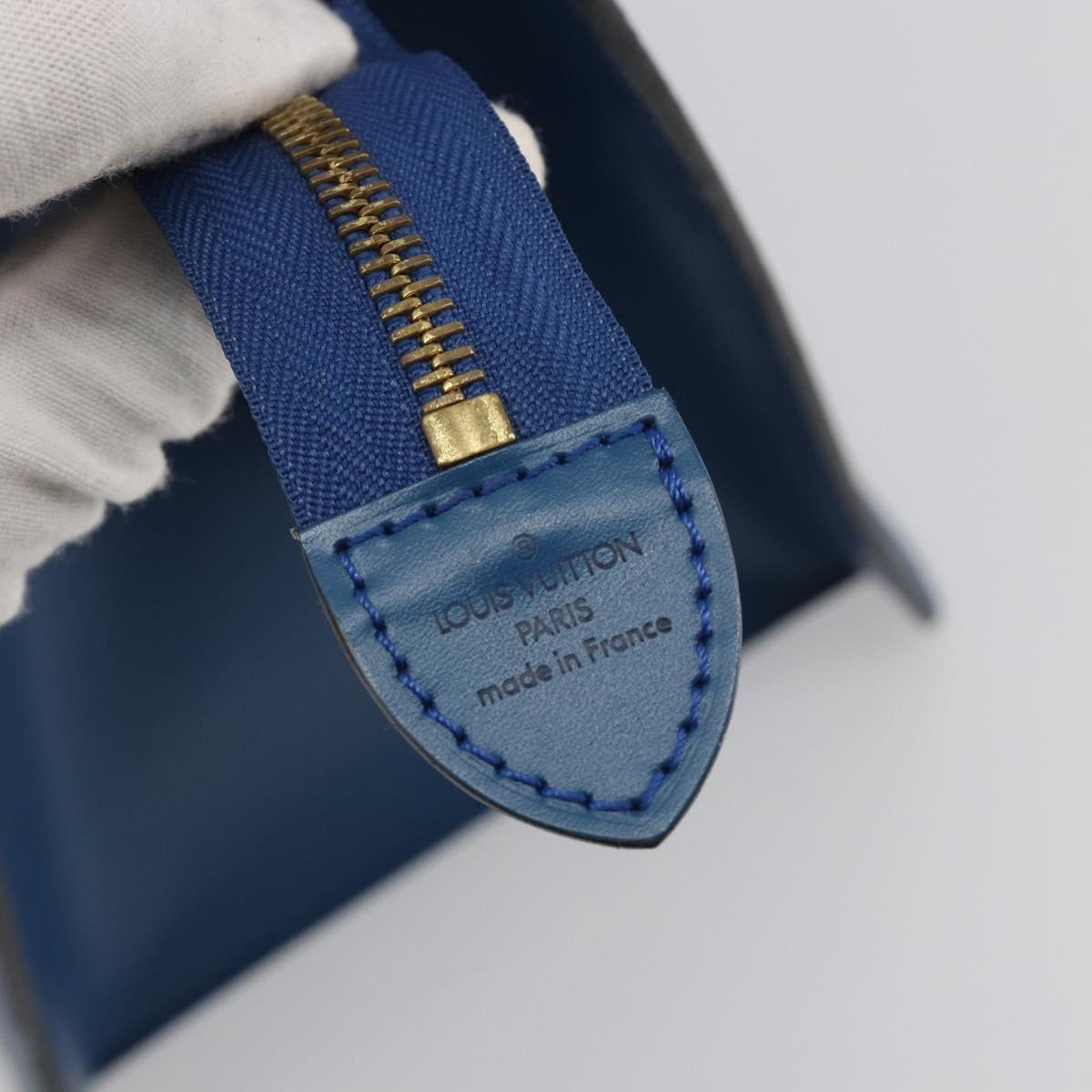LOUIS VUITTON Epi Riviera Hand Bag Blue M48185 LV Auth 194692