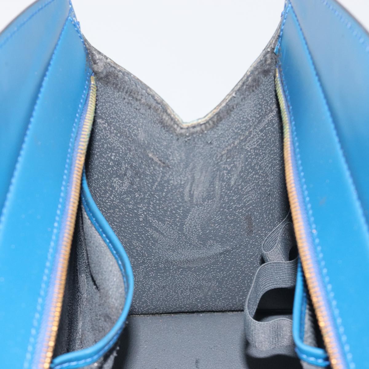 LOUIS VUITTON Epi Riviera Hand Bag Blue M48185 LV Auth 194692