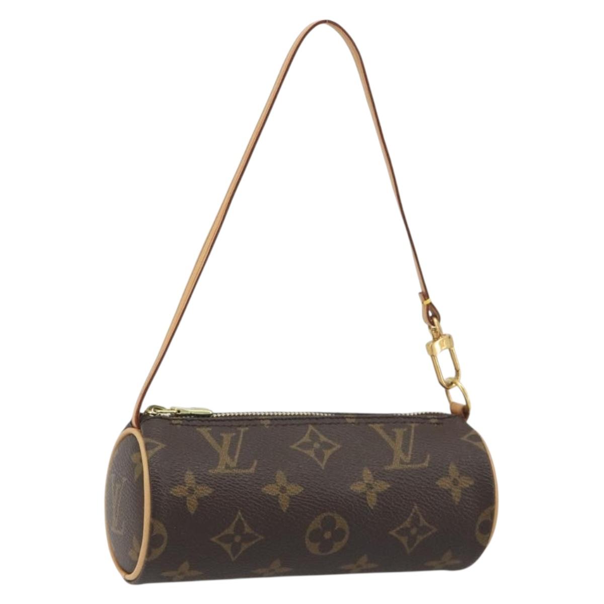 LOUIS VUITTON Monogram Papillon Pouch LV Auth 194693V