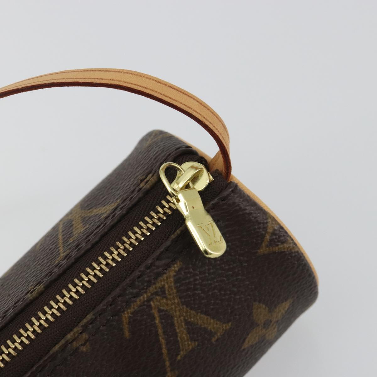LOUIS VUITTON Monogram Papillon Pouch LV Auth 194693V