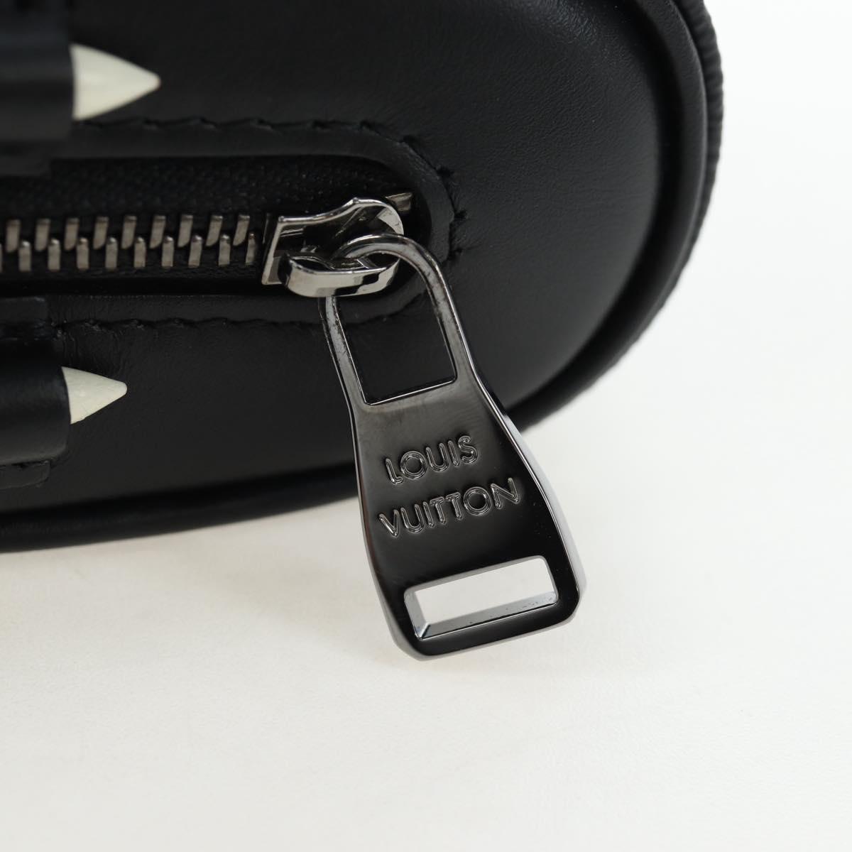 LOUIS VUITTON Monogram Eclipse Set Golf Andrews Bag Charm GI0344 LV Auth 194695M