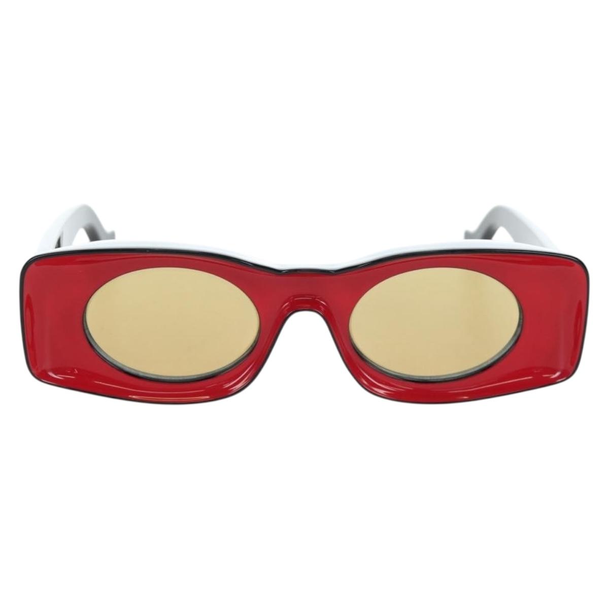 LOEWE Sunglasses plastic Black Auth 194696M