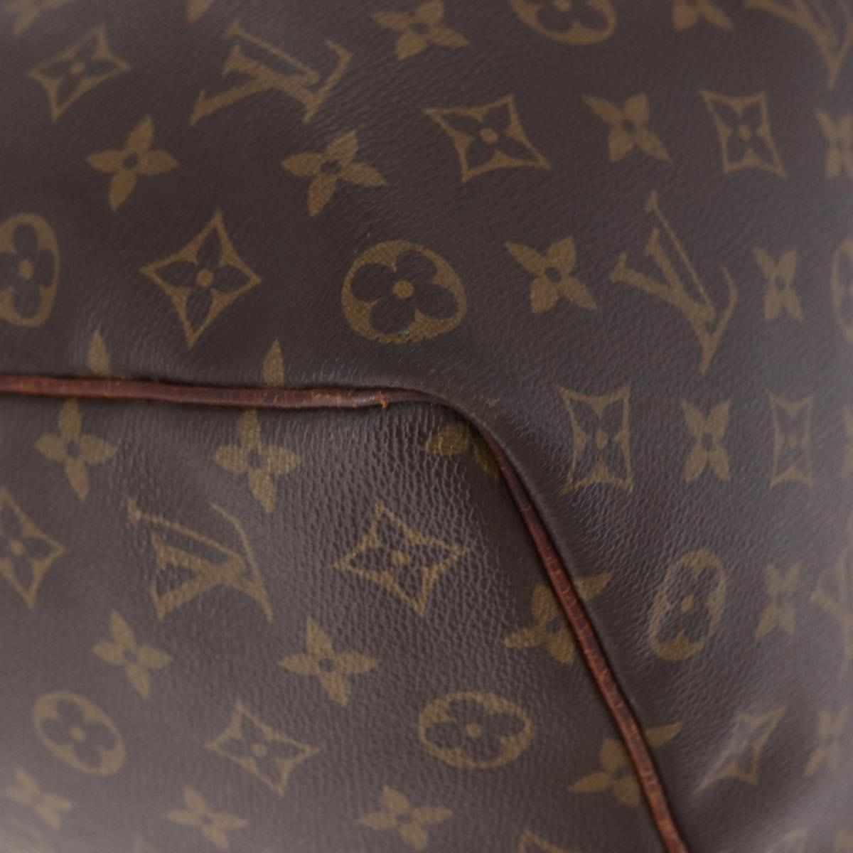 LOUIS VUITTON Monogram Keepall 55 Boston Bag M41424 LV Auth 194701