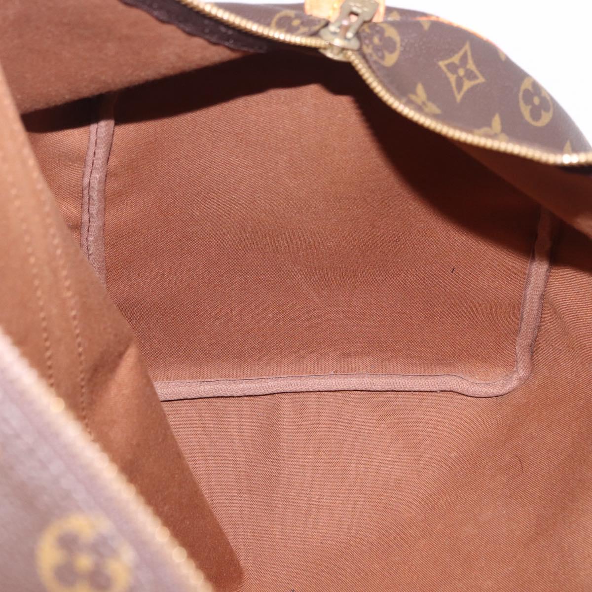 LOUIS VUITTON Monogram Keepall 55 Boston Bag M41424 LV Auth 194701