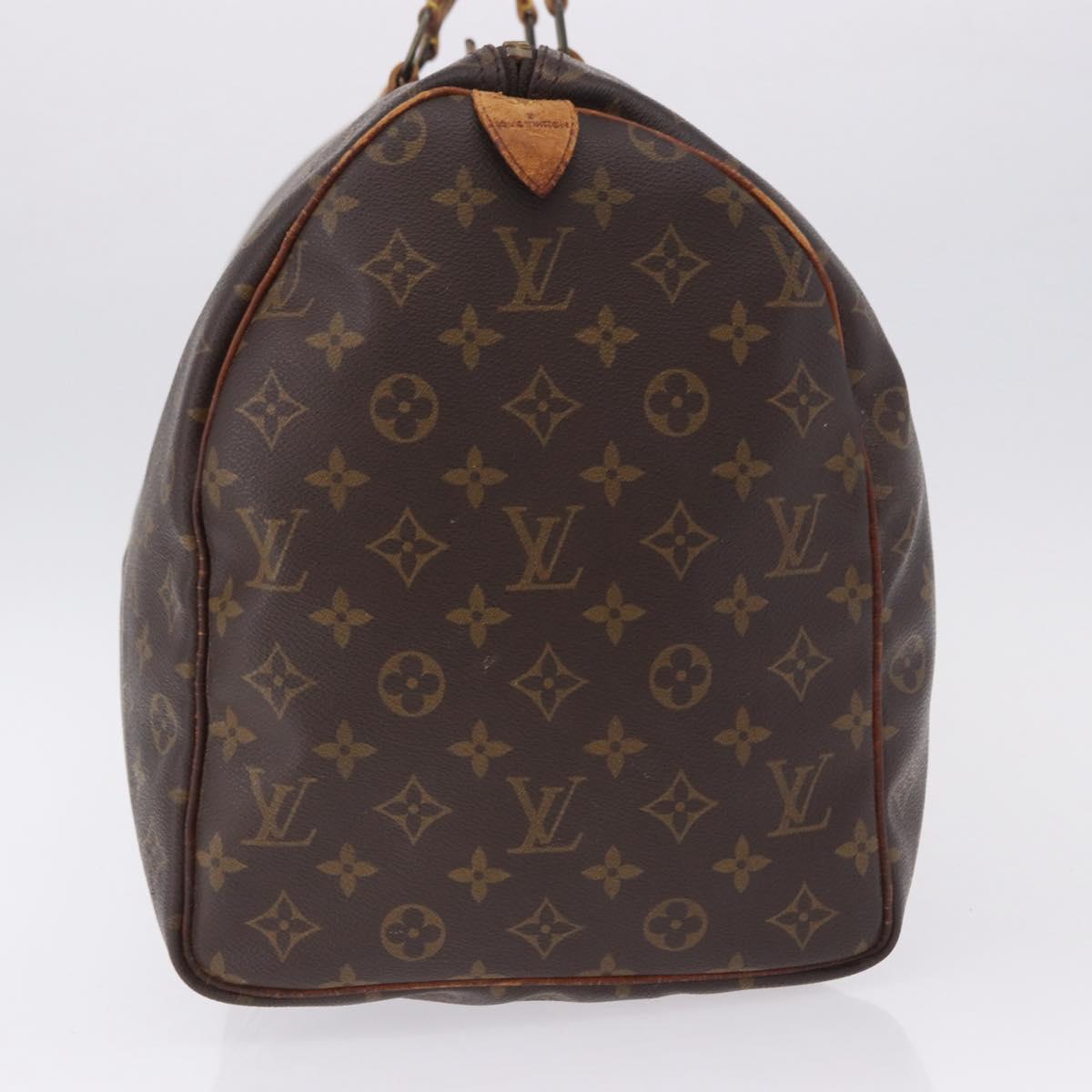 LOUIS VUITTON Monogram Keepall 55 Boston Bag M41424 LV Auth 194701