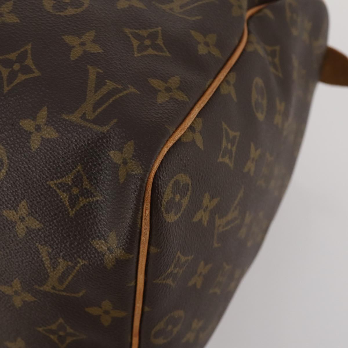 LOUIS VUITTON Monogram Keepall 45 Boston Bag M41428 LV Auth 194702V
