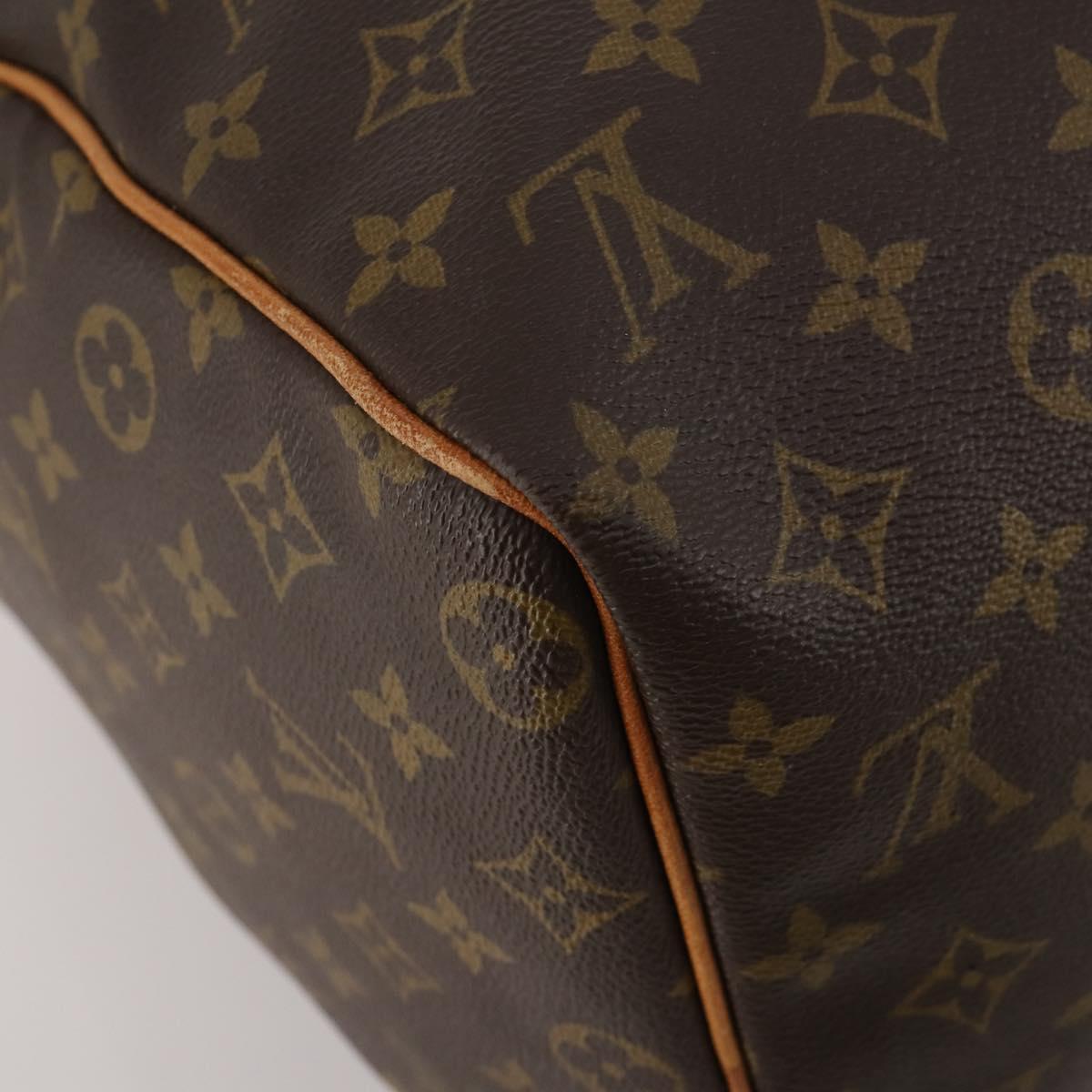 LOUIS VUITTON Monogram Keepall 45 Boston Bag M41428 LV Auth 194702V