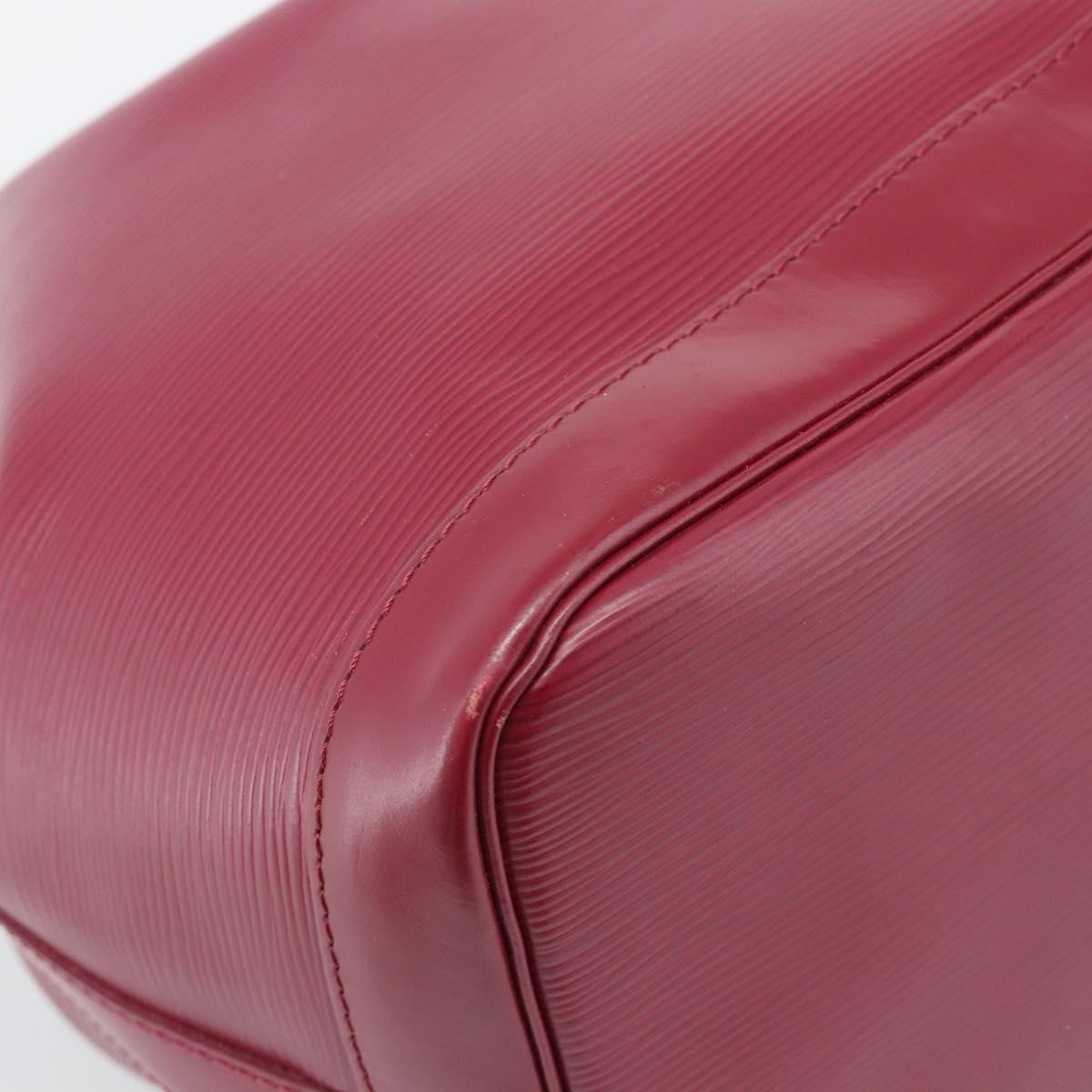 LOUIS VUITTON Epi Petit Noe Shoulder Bag Fuchsia M40676 LV Auth 194705SAV