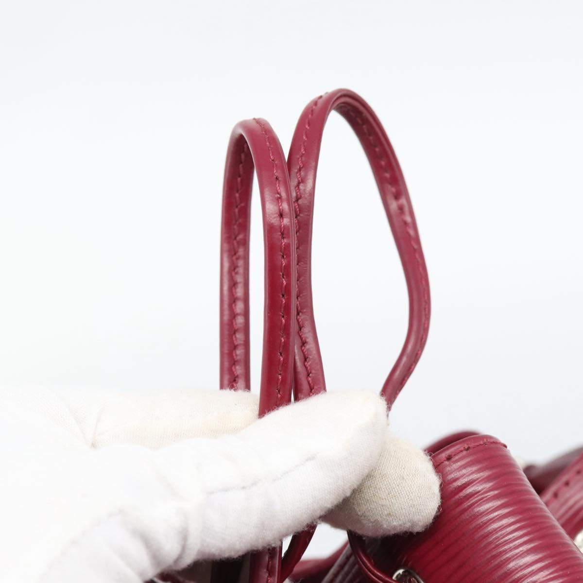 LOUIS VUITTON Epi Petit Noe Shoulder Bag Fuchsia M40676 LV Auth 194705SAV