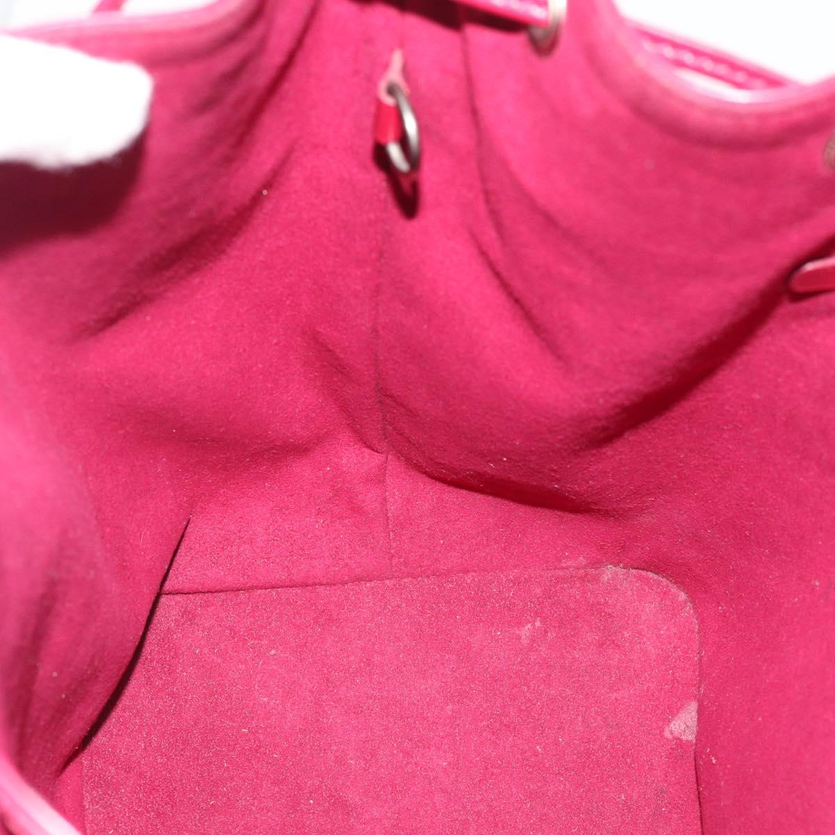 LOUIS VUITTON Epi Petit Noe Shoulder Bag Fuchsia M40676 LV Auth 194705SAV