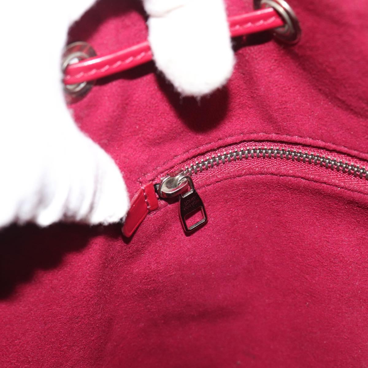 LOUIS VUITTON Epi Petit Noe Shoulder Bag Fuchsia M40676 LV Auth 194705SAV