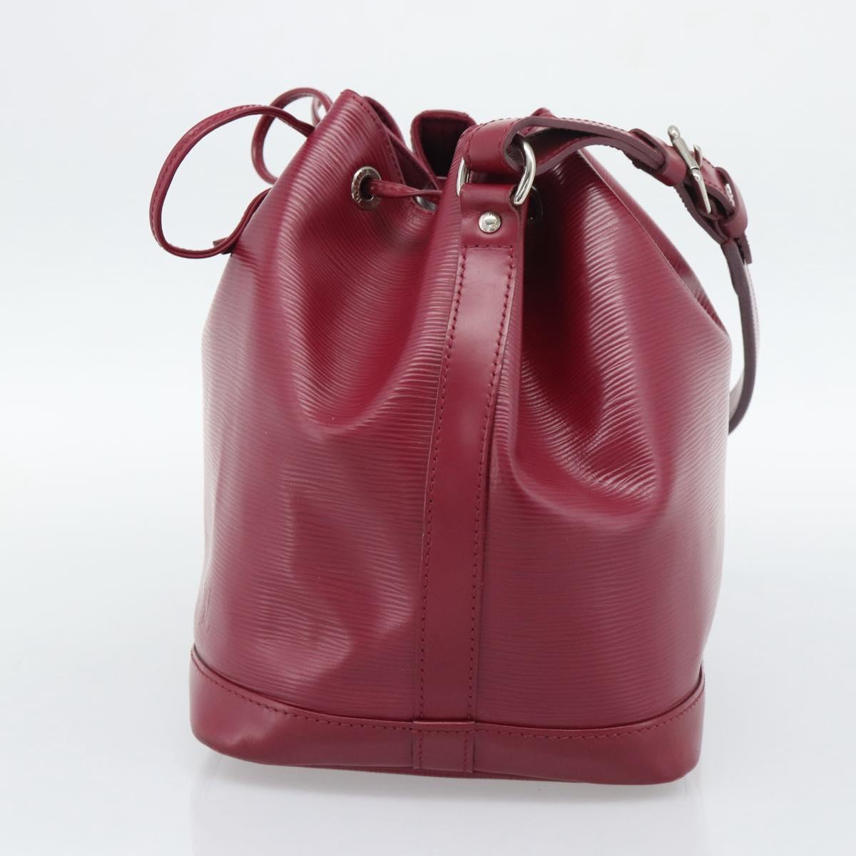 LOUIS VUITTON Epi Petit Noe Shoulder Bag Fuchsia M40676 LV Auth 194705SAV