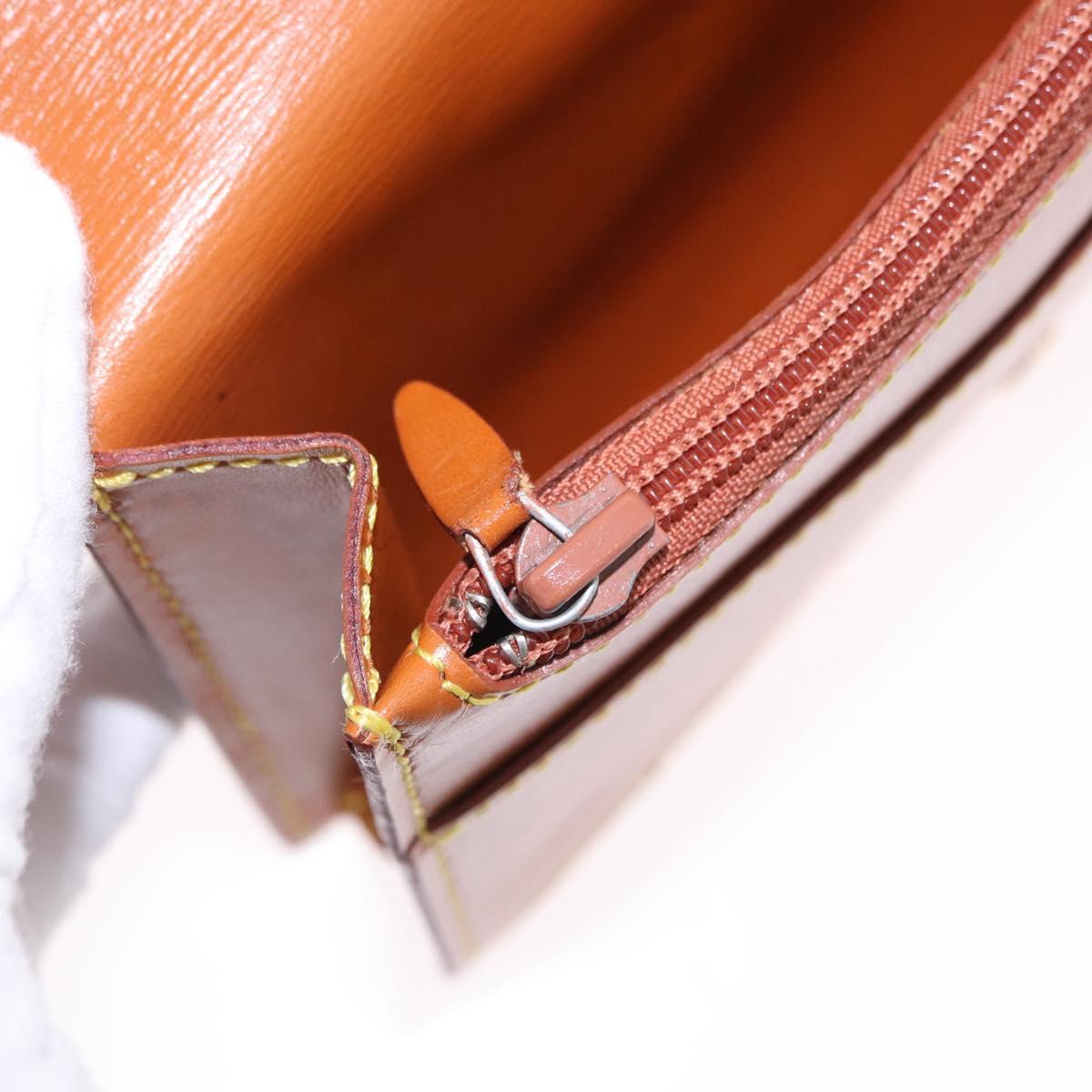 LOUIS VUITTON Epi Ceinture Tilsitt Pochette Zipangu Gold M52598 LV Auth 194712V
