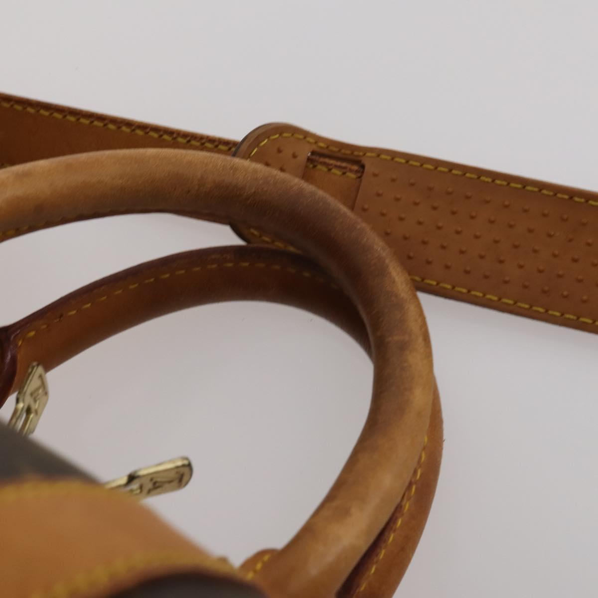 LOUIS VUITTON Monogram Keepall Bandouliere 55 Boston Bag M41414 LV Auth 194751