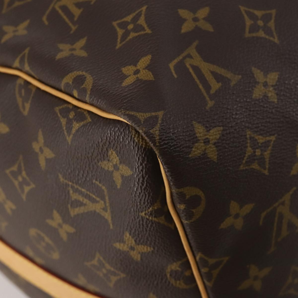 LOUIS VUITTON Monogram Keepall Bandouliere 55 Boston Bag M41414 LV Auth 194752V