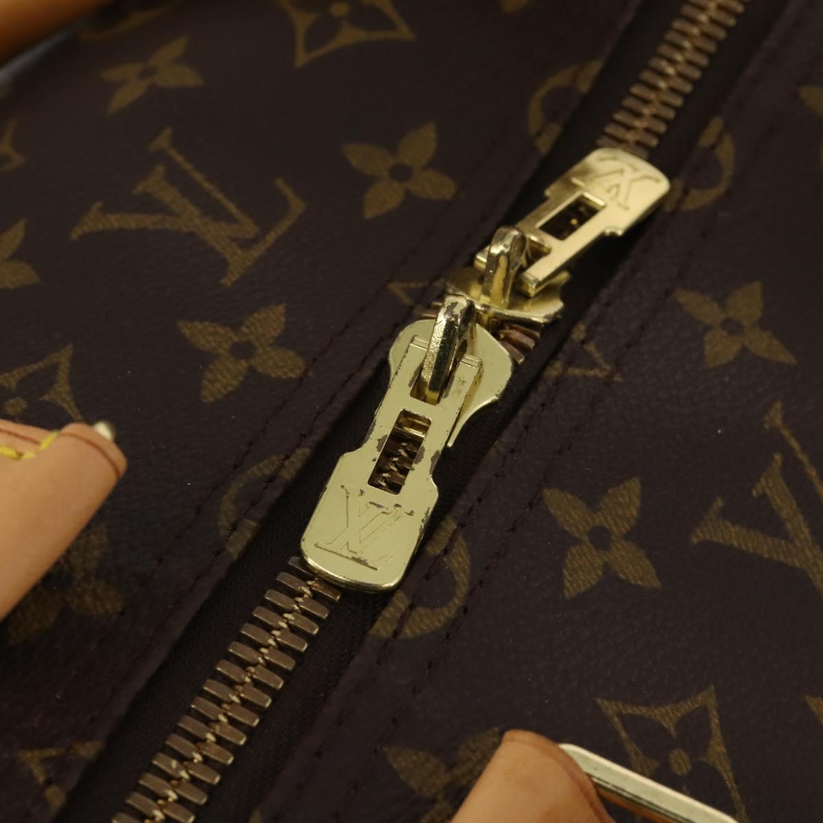 LOUIS VUITTON Monogram Keepall Bandouliere 55 Boston Bag M41414 LV Auth 194752V