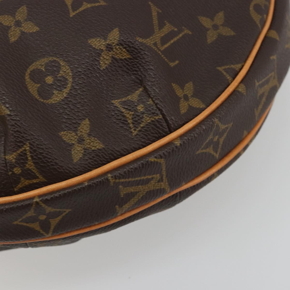 LOUIS VUITTON Monogram Croissant MM Shoulder Bag M51512 LV Auth 194753SAV