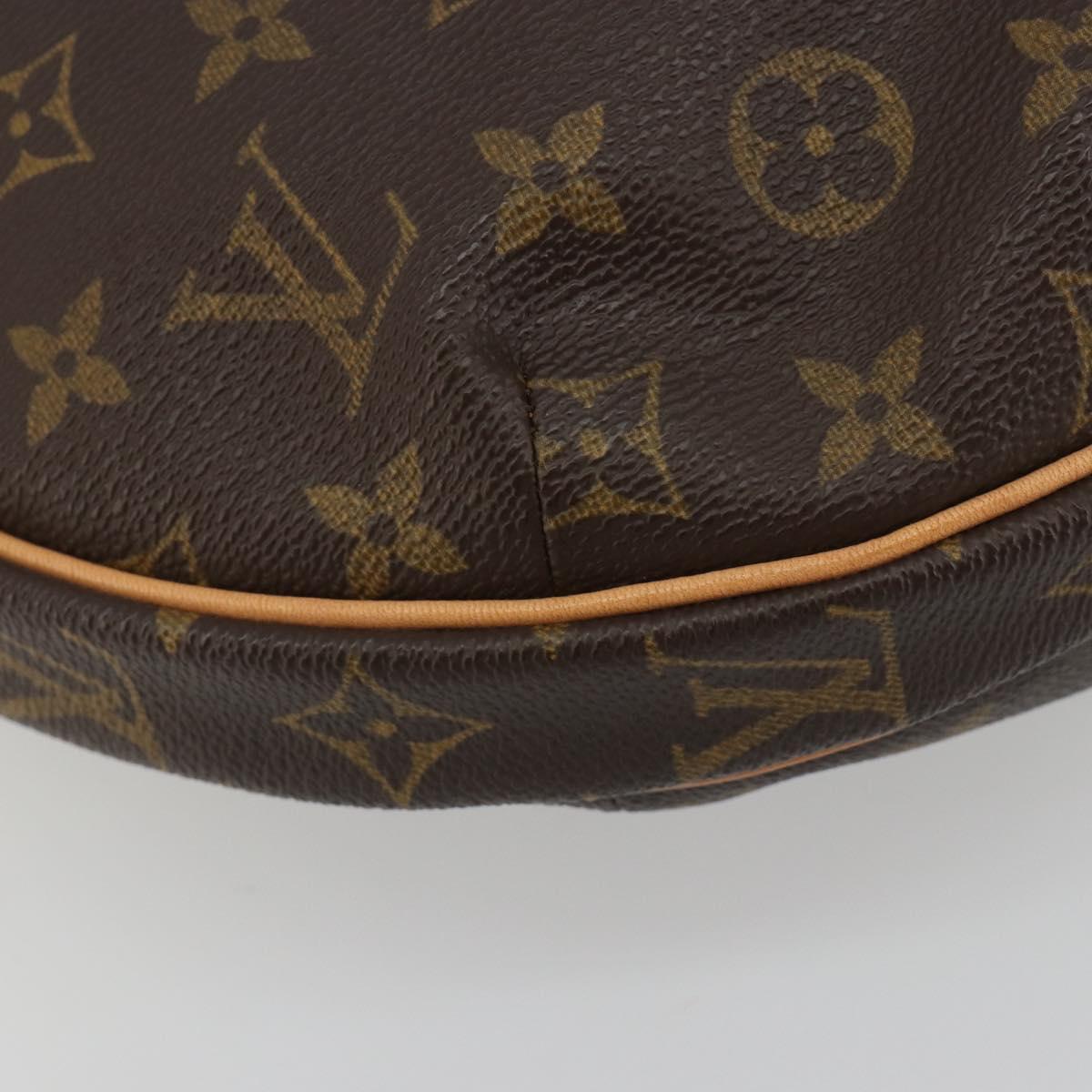 LOUIS VUITTON Monogram Croissant MM Shoulder Bag M51512 LV Auth 194753SAV