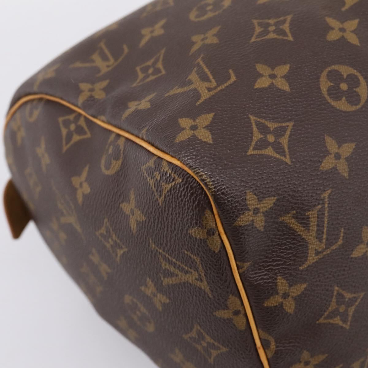 LOUIS VUITTON Monogram Speedy 30 Hand Bag M41526 LV Auth 194768V