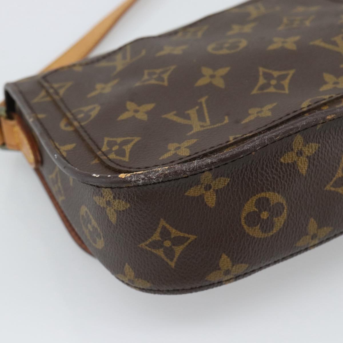 LOUIS VUITTON Monogram Saint Cloud MM Shoulder Bag M51243 LV Auth 194769