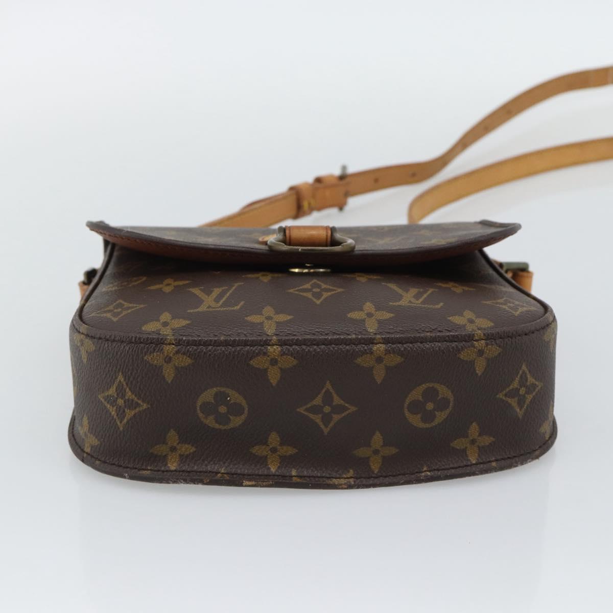 LOUIS VUITTON Monogram Saint Cloud MM Shoulder Bag M51243 LV Auth 194769