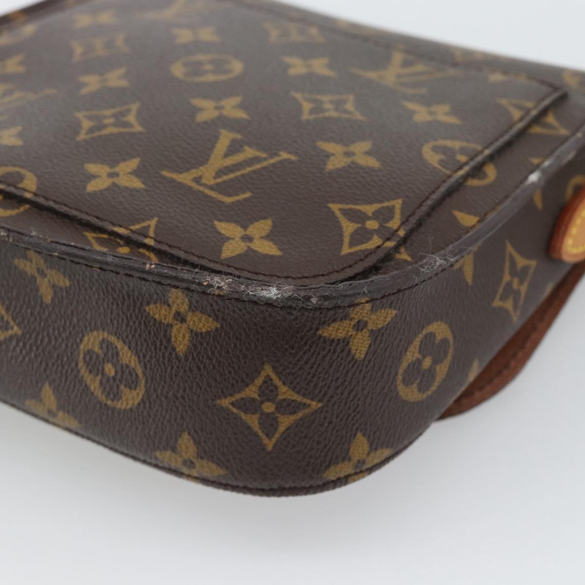 LOUIS VUITTON Monogram Saint Cloud MM Shoulder Bag M51243 LV Auth 194772