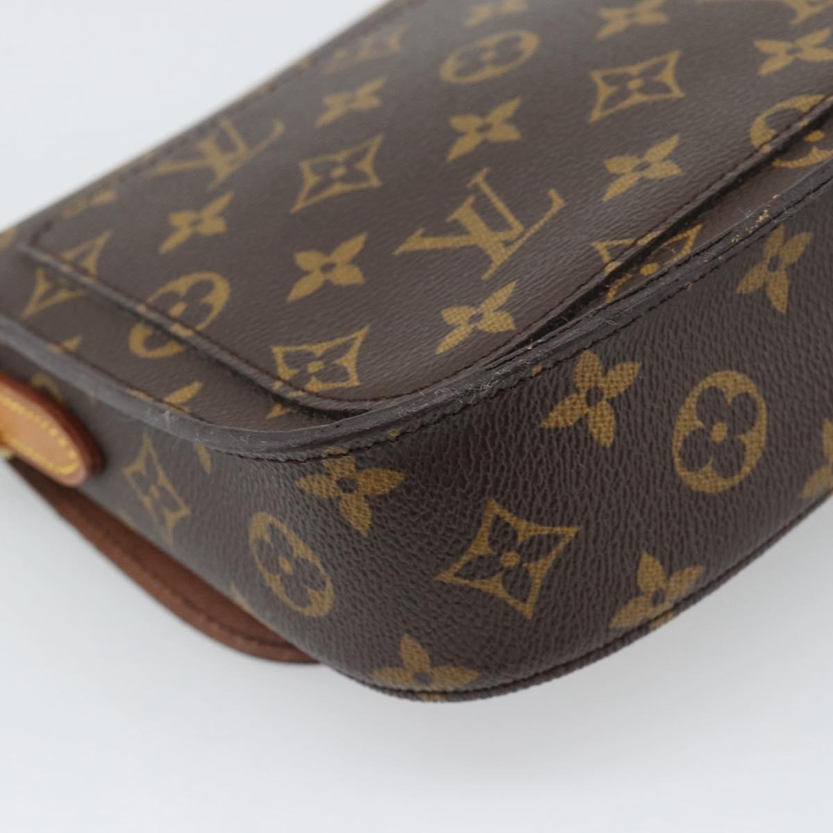 LOUIS VUITTON Monogram Saint Cloud MM Shoulder Bag M51243 LV Auth 194772