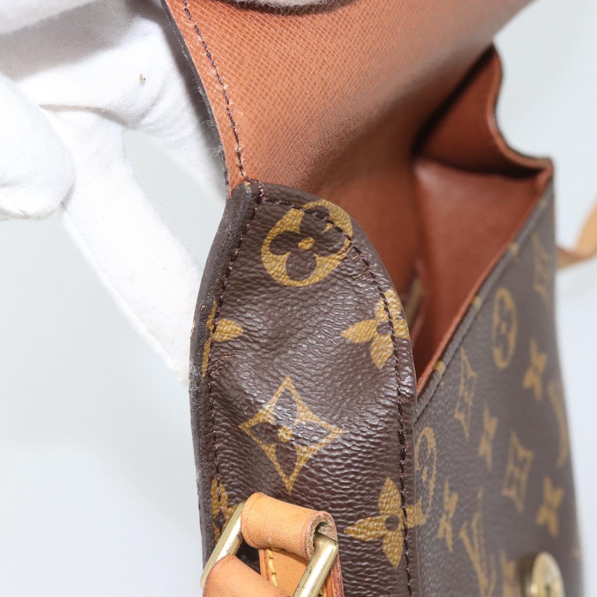 LOUIS VUITTON Monogram Saint Cloud MM Shoulder Bag M51243 LV Auth 194772