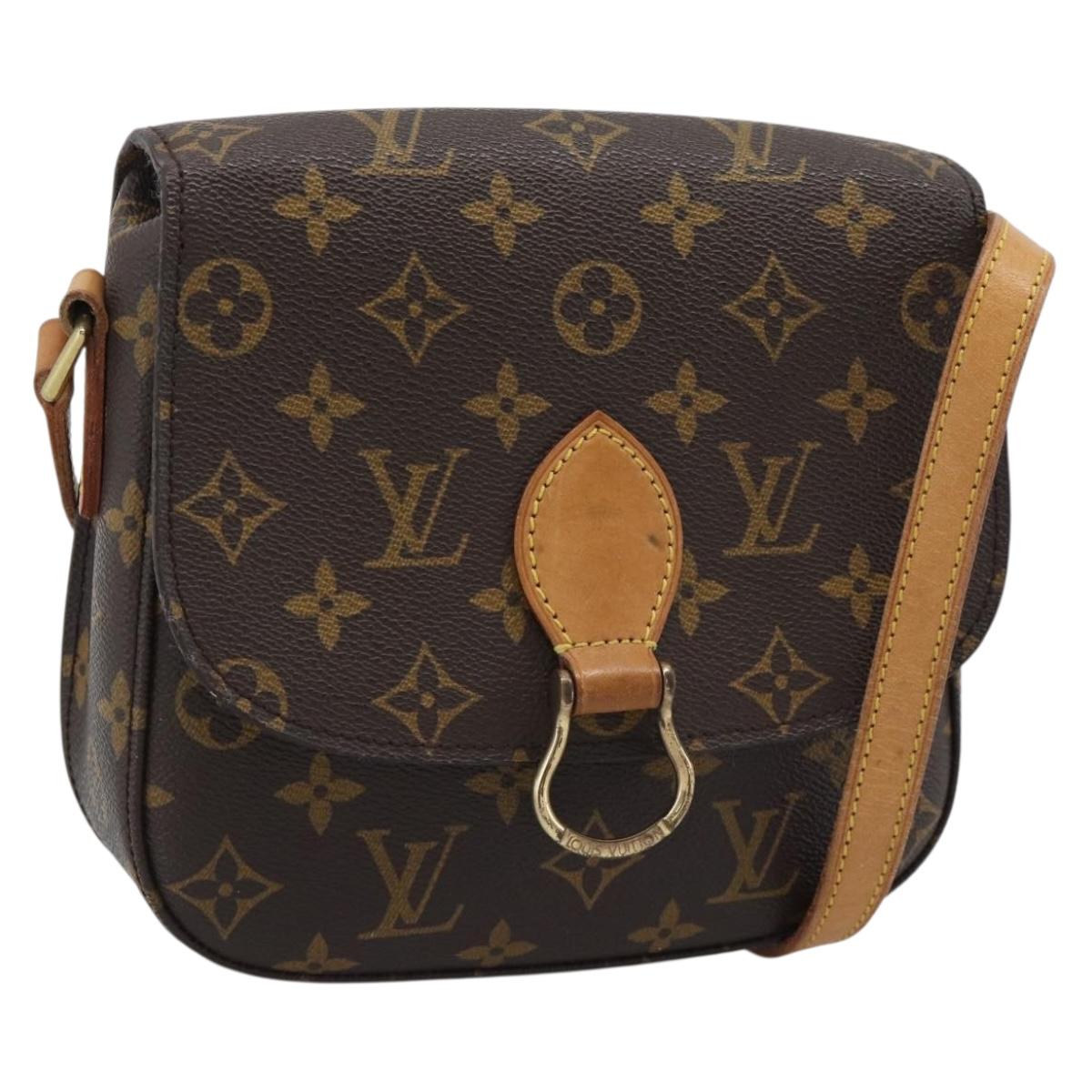 LOUIS VUITTON Monogram Saint Cloud MM Shoulder Bag M51243 LV Auth 194772