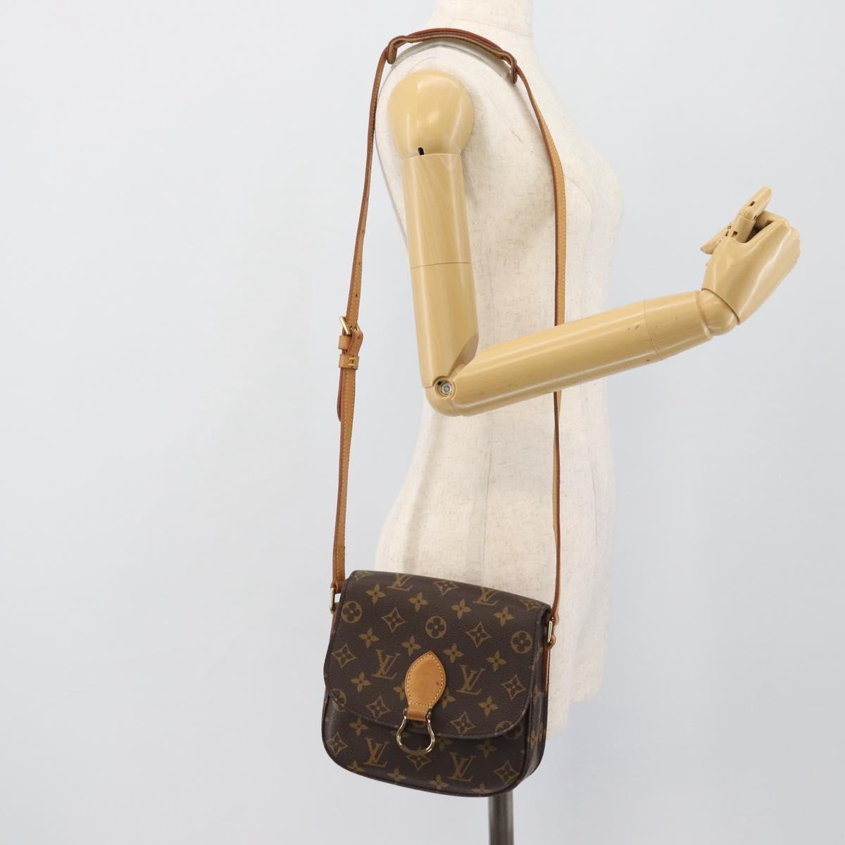LOUIS VUITTON Monogram Saint Cloud MM Shoulder Bag M51243 LV Auth 194772
