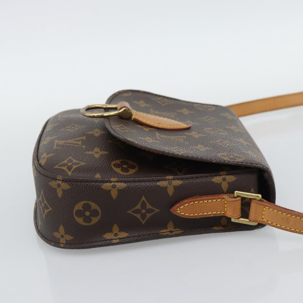 LOUIS VUITTON Monogram Saint Cloud MM Shoulder Bag M51243 LV Auth 194772
