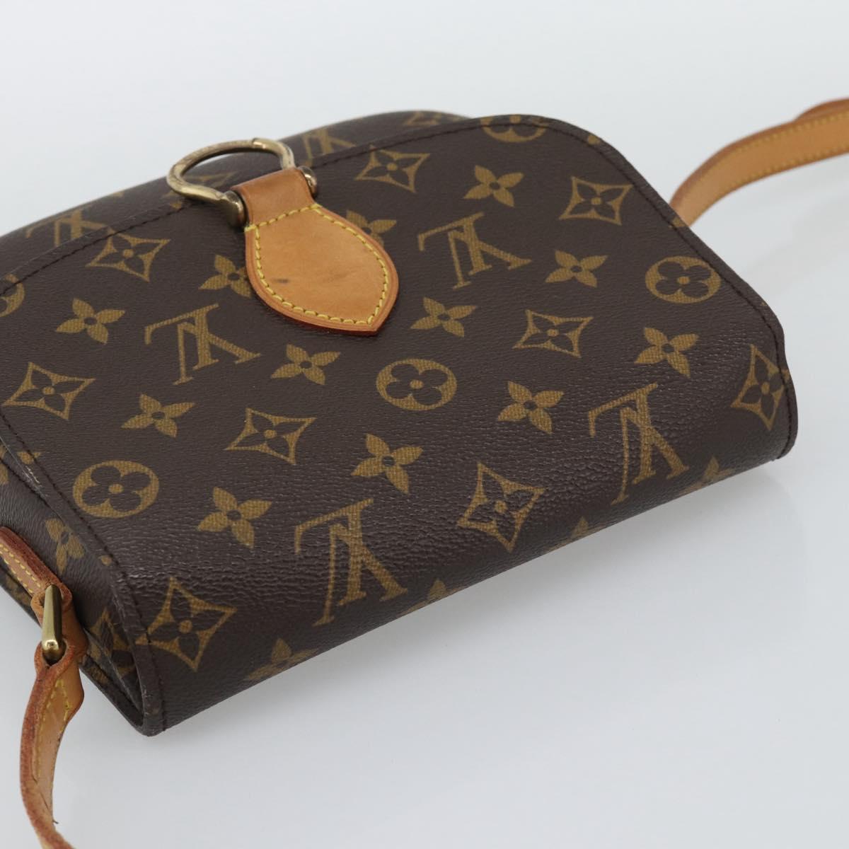 LOUIS VUITTON Monogram Saint Cloud MM Shoulder Bag M51243 LV Auth 194772