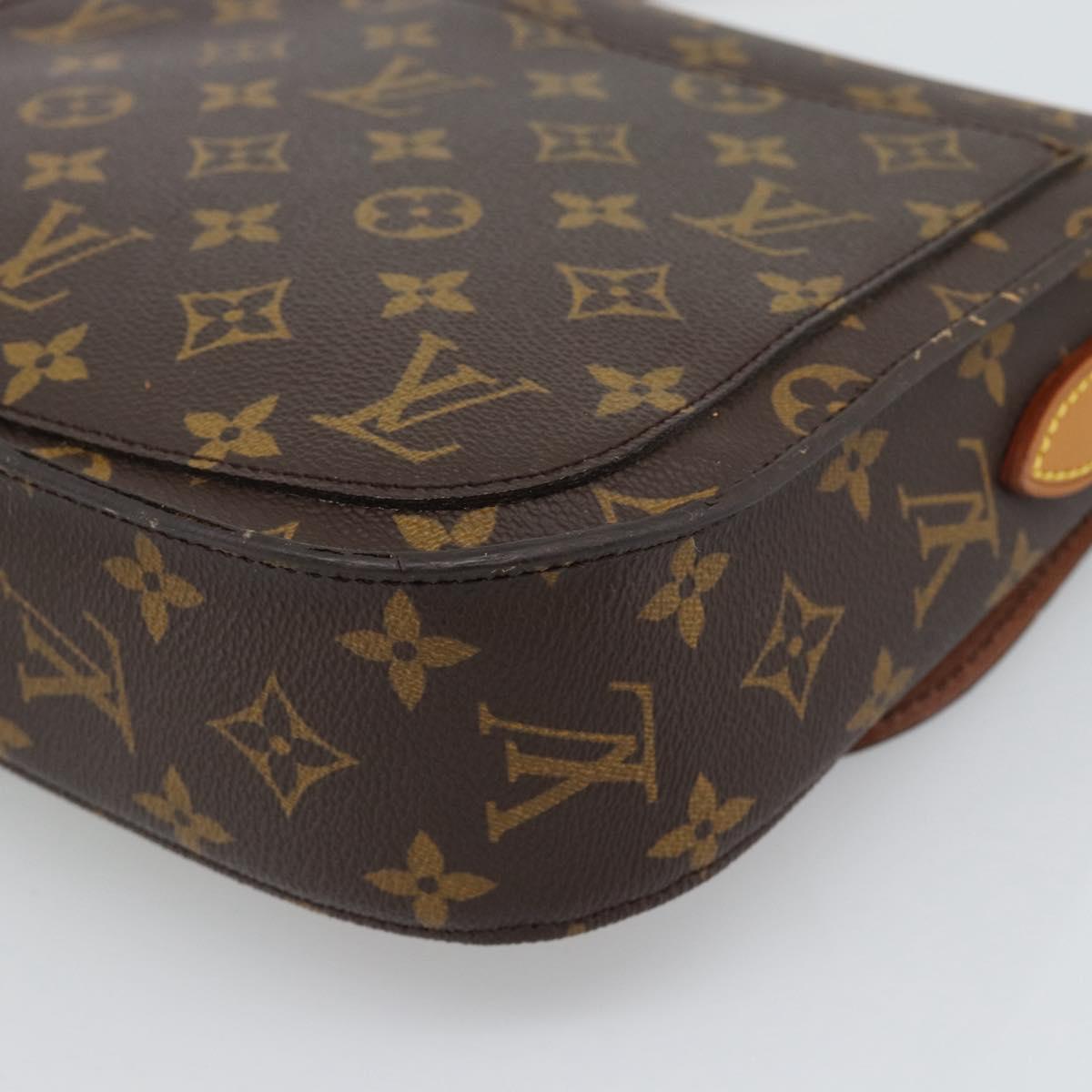 LOUIS VUITTON Monogram Saint Cloud GM Shoulder Bag M51242 LV Auth 194773