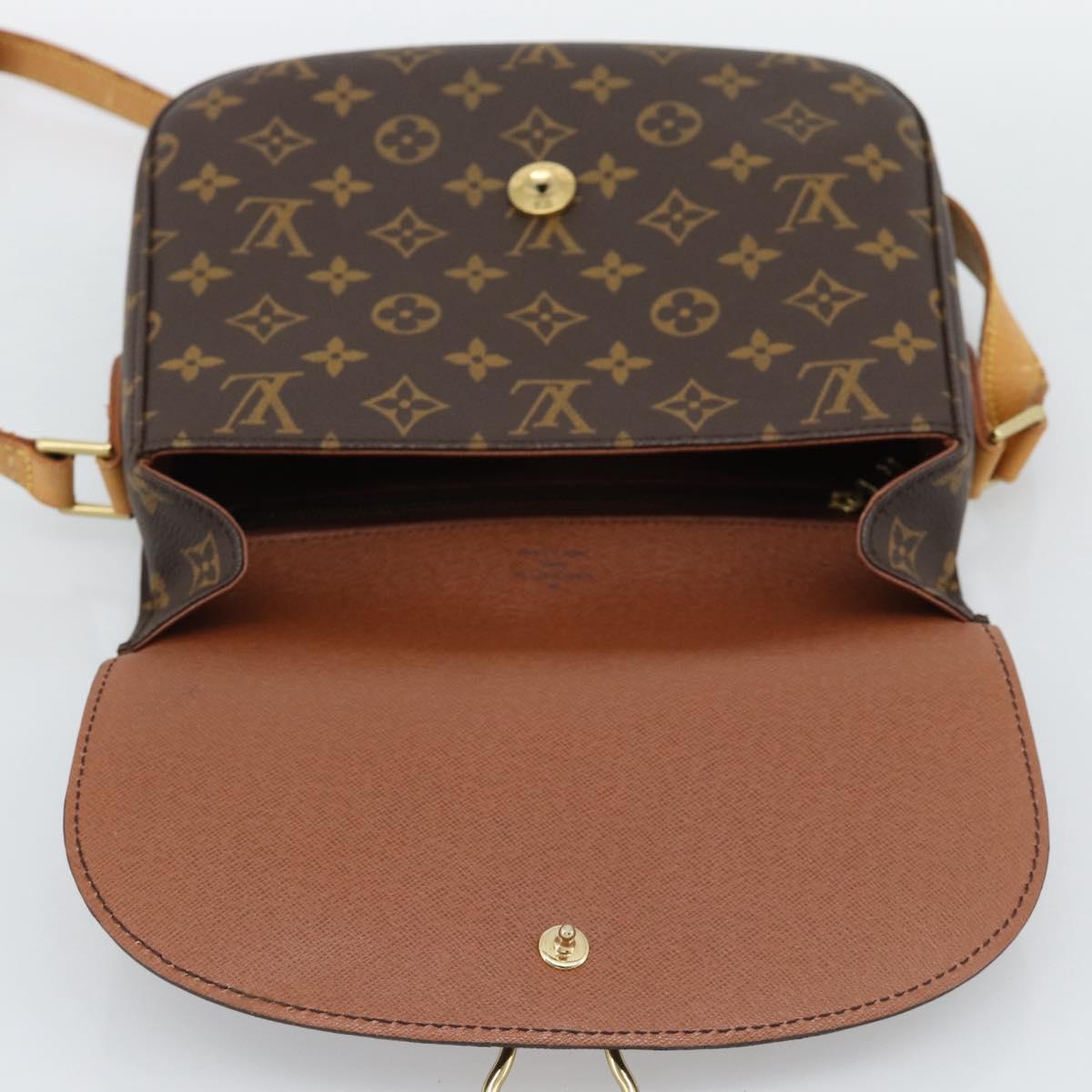 LOUIS VUITTON Monogram Saint Cloud GM Shoulder Bag M51242 LV Auth 194773